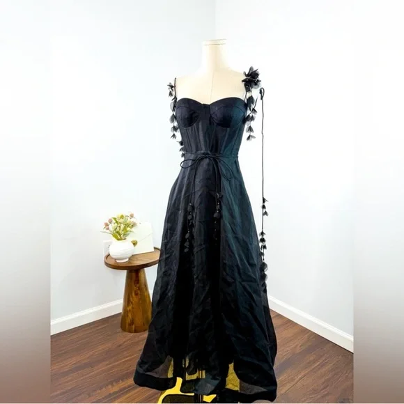 ZIMMERMANN
Natura floral linen and silk bustier dress - Picture 3 of 10